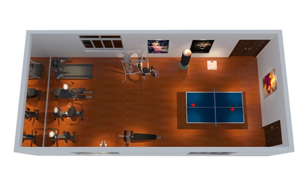 150平方健身房配置方案-广西leyu.乐鱼体育健身器材有限公司